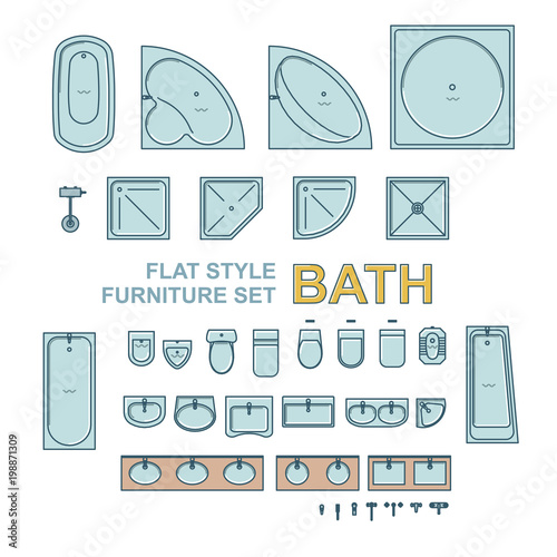 Bath Equipment Set