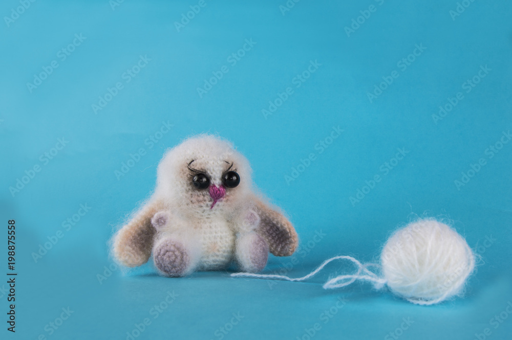 tied up yarn toy bunny tied up yarn toy bunny