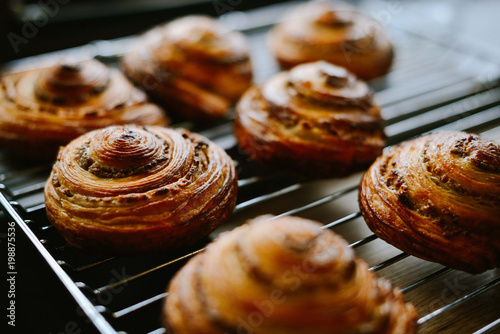 Viennese pastry. Buns 