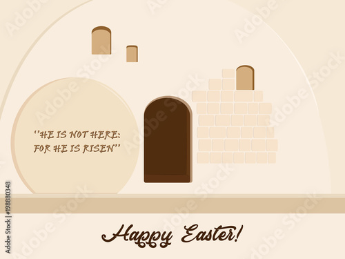 Easter holiday, Empty Stone Tomb