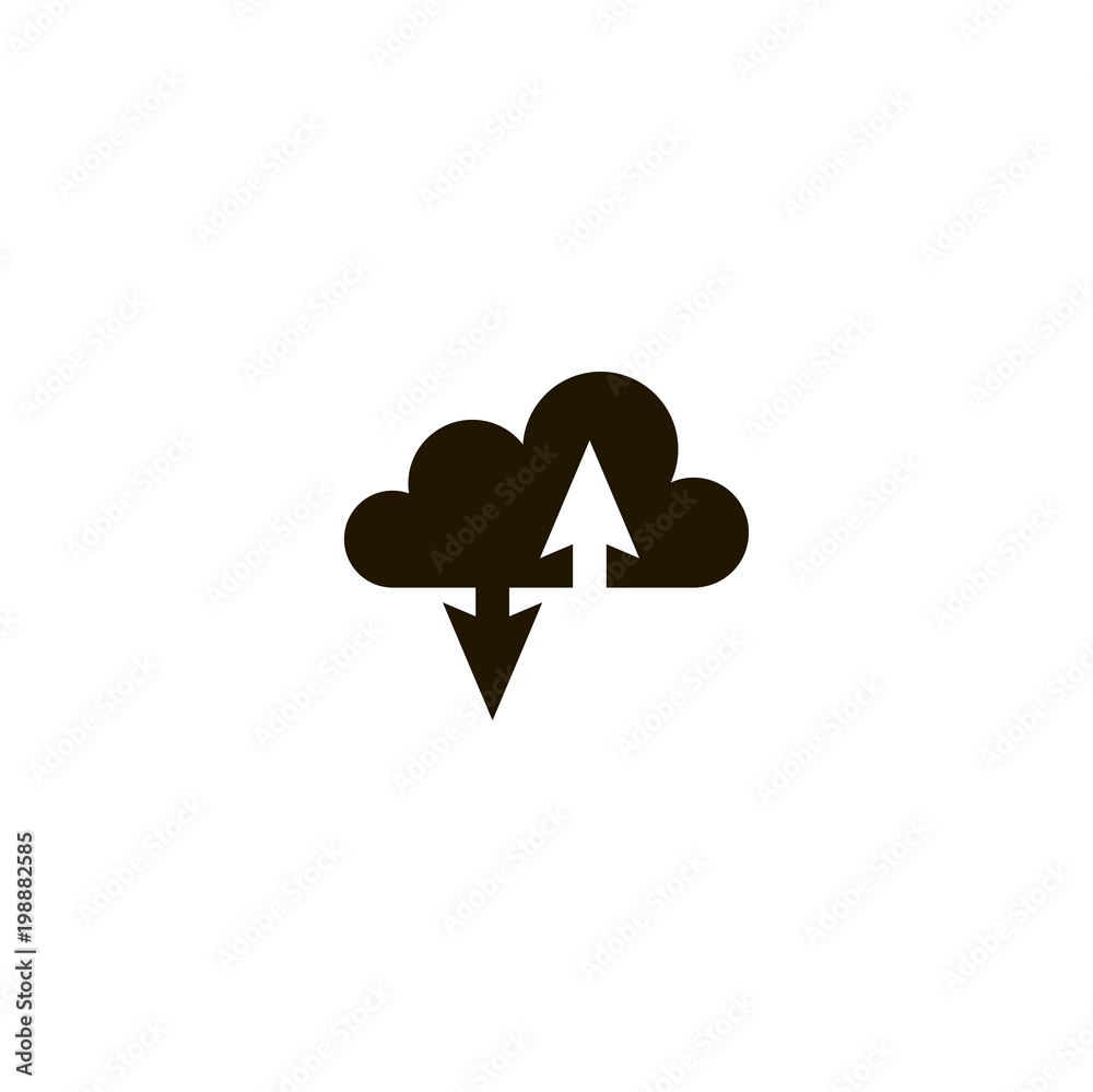 cloud icon. sign design cloud icon. sign design