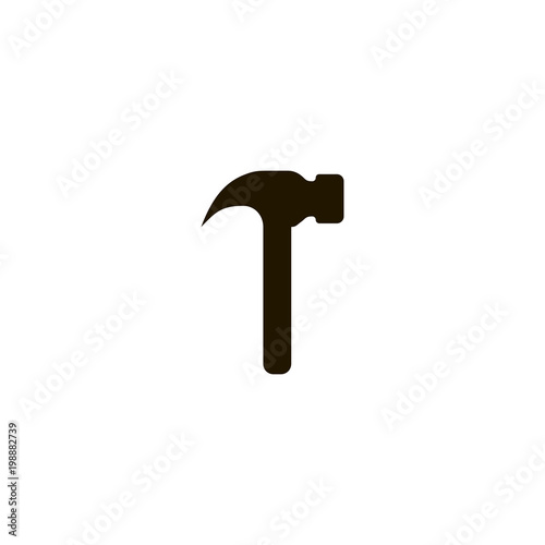 hammer icon. sign design