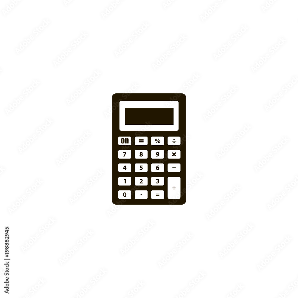 calculator icon. sign design calculator icon. sign design