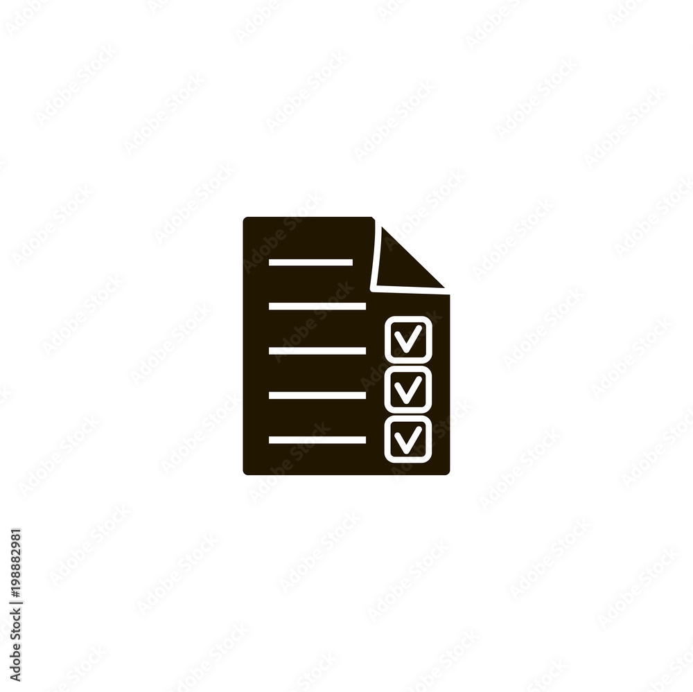 checklist icon. sign design checklist icon. sign design
