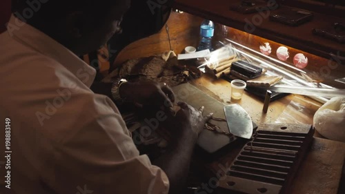 Master spends Cuban cigar