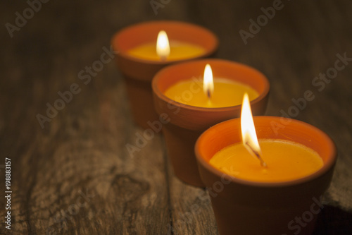bougies prières nocturne veillée 