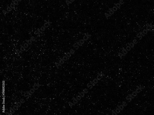 Starry sky, dark jet black night. Ideal background.