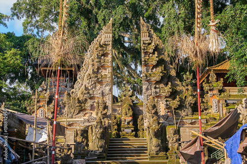 Pura Dalem Bentuyung Temple, Ubud, Bali island, Indonesia photo