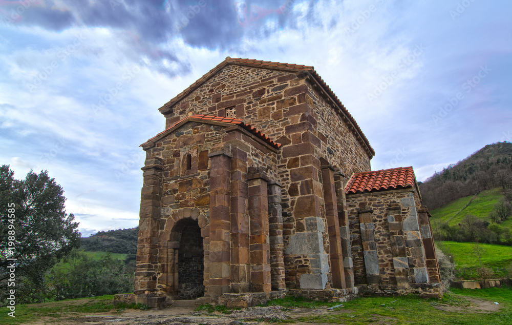 Iglesia de Santa Cristina en Asturias