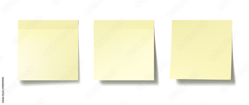 Sticky notes