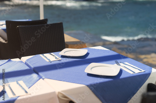 mediteranes Strandrestaurant in El Cotillo auf Fuerteventura / Kanaren photo