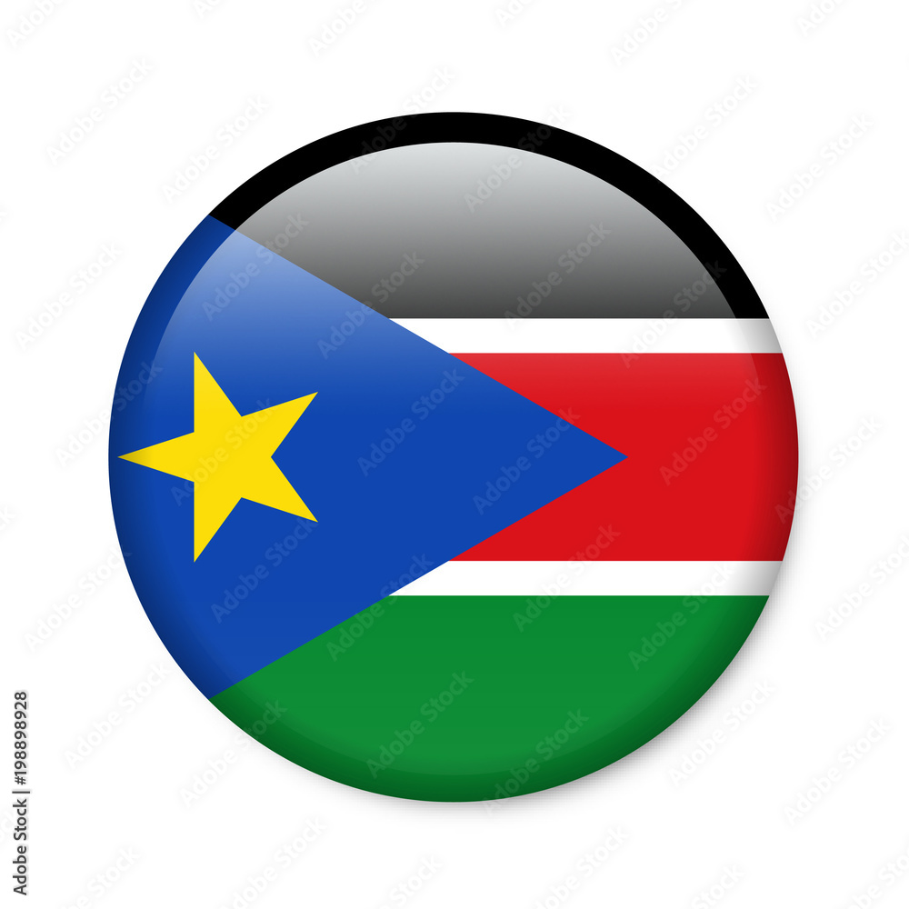 Südsudan - Button Südsudan - Button