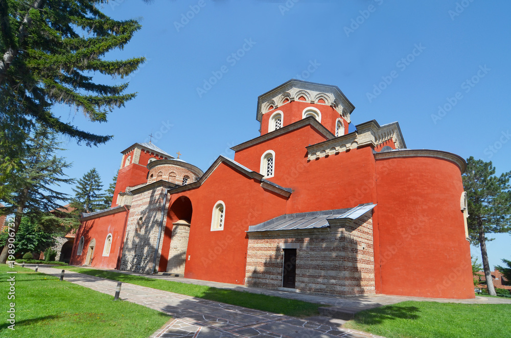 Zica Monastery In Kraljevo, Serbia
