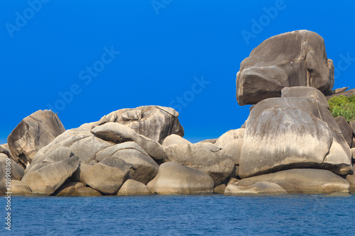 Similan Islands. Sea cruise...