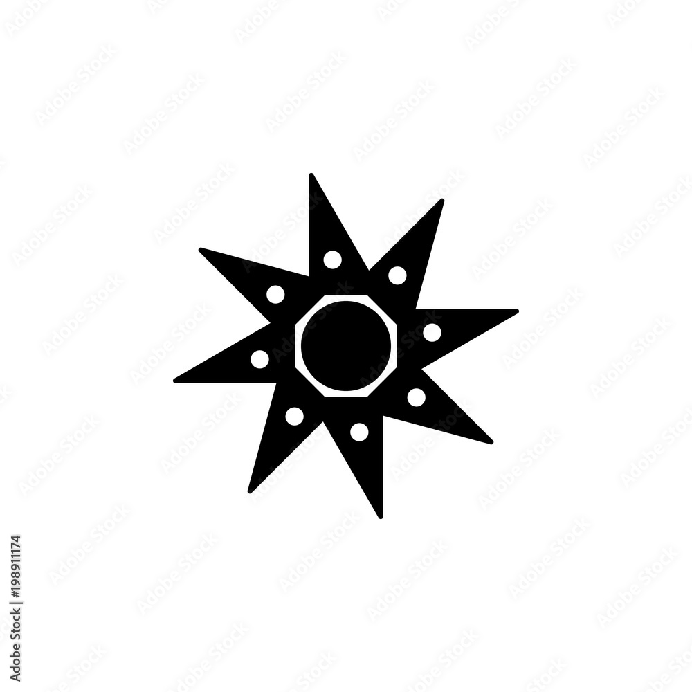 Flower icon. Simple element illustration. Flower symbol design template. Can be used for web and mobile Flower icon. Simple element illustration. Flower symbol design template. Can be used for web and mobile