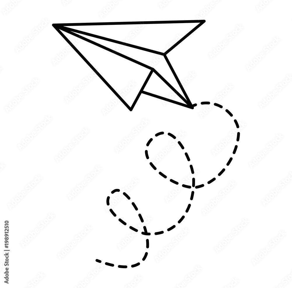 paper airplane flying icon vector illustration design paper airplane flying icon vector illustration design