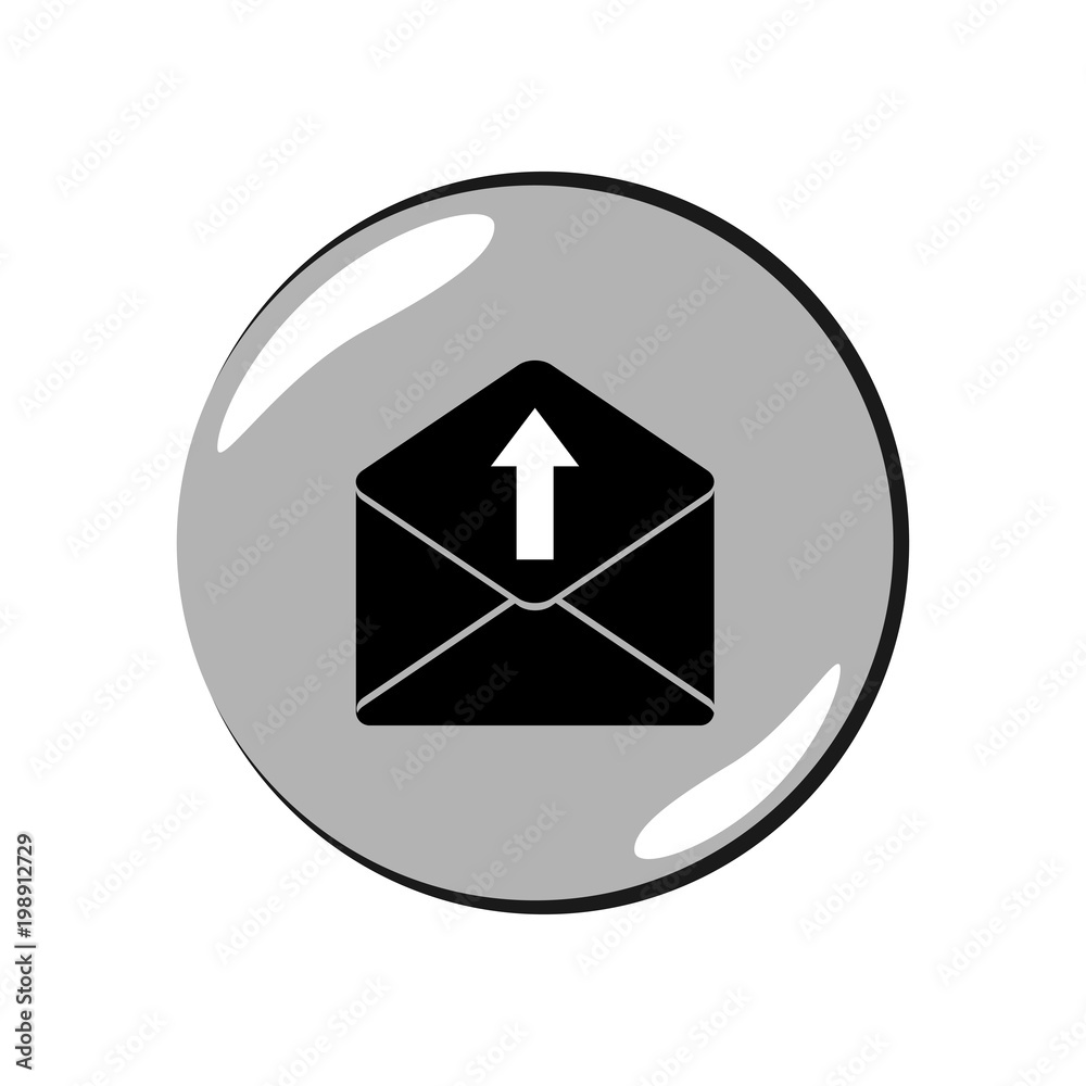 Mail icon. Vector Illustration Mail icon. Vector Illustration