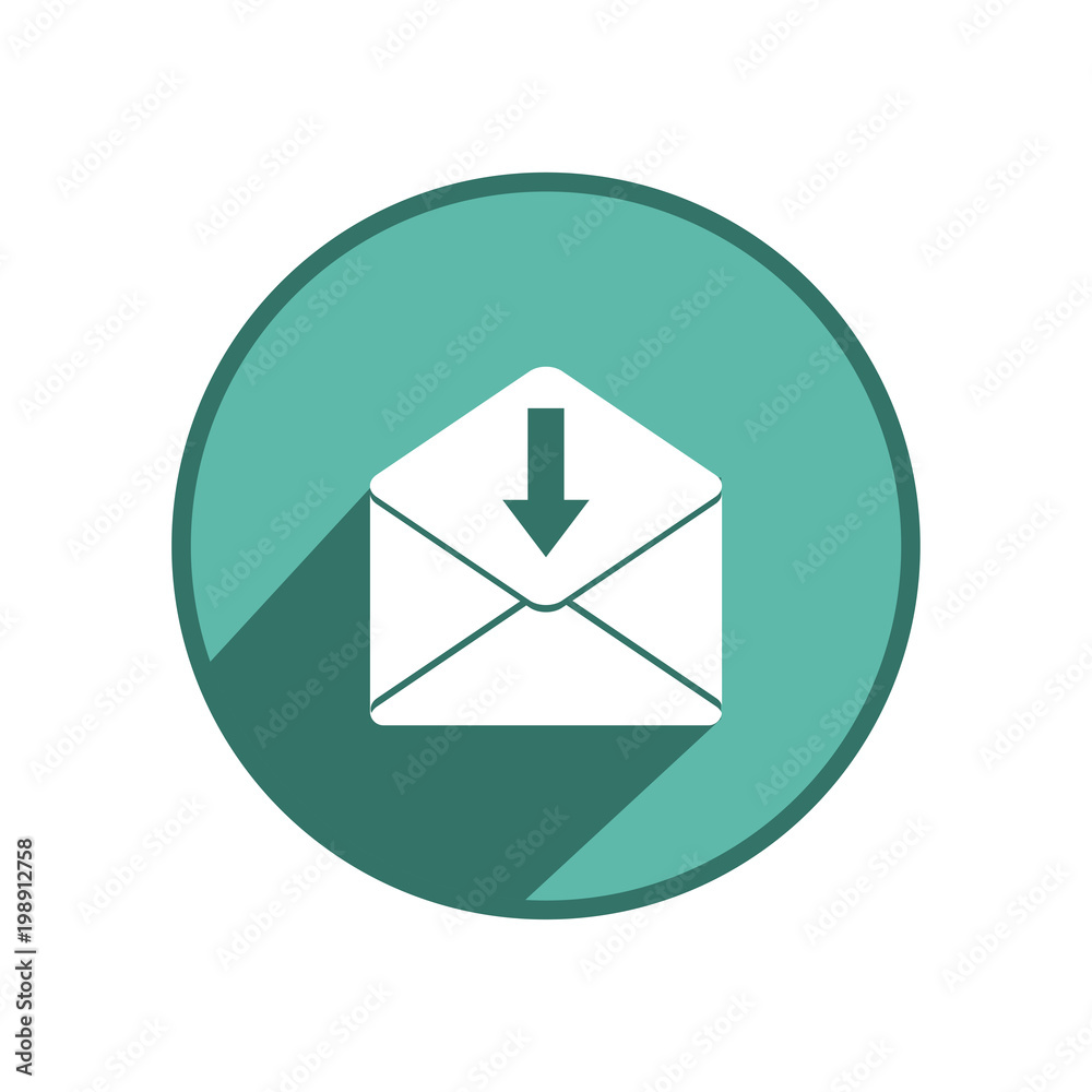 Mail icon. Vector Illustration