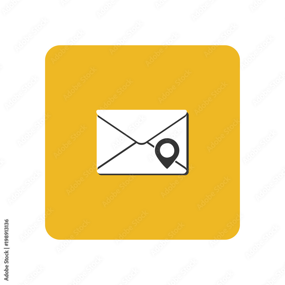 Mail icon. Vector Illustration Mail icon. Vector Illustration