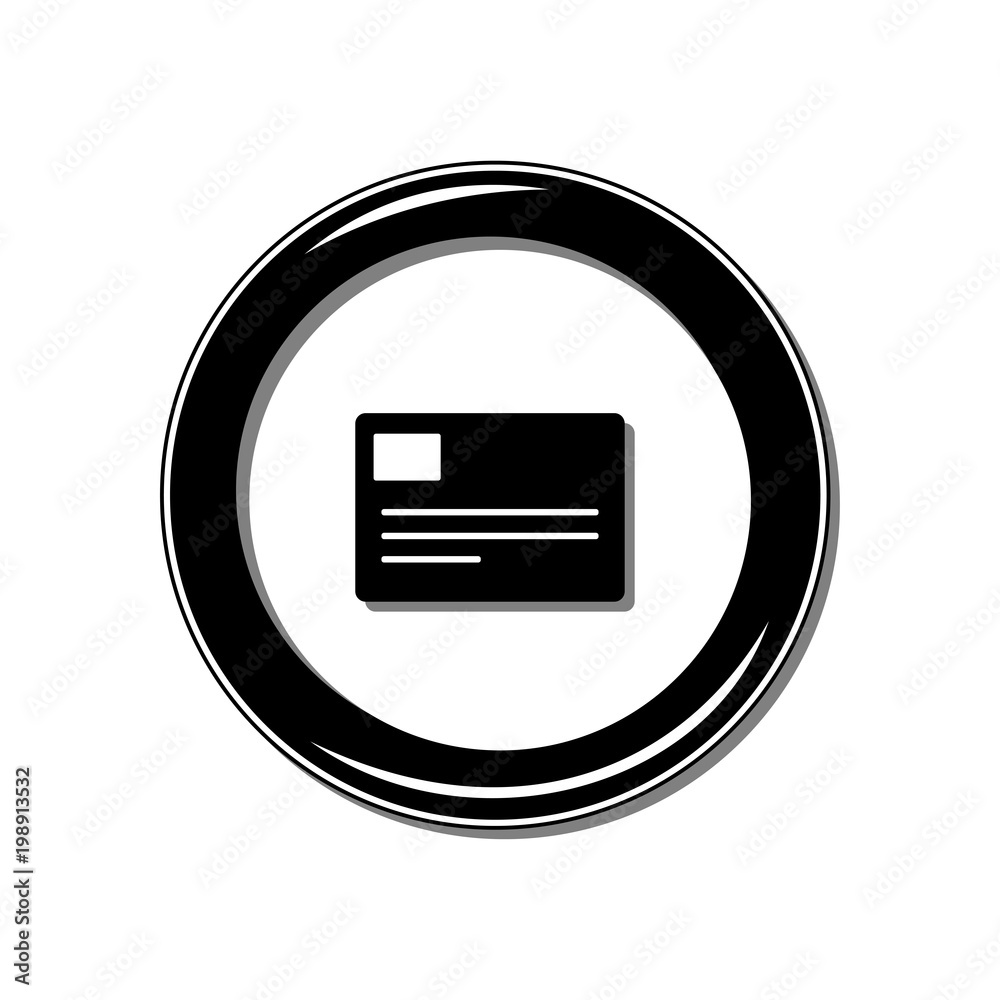 Mail icon. Vector Illustration Mail icon. Vector Illustration