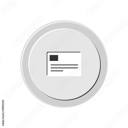 Mail icon. Vector Illustration