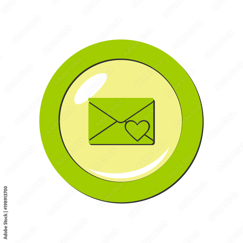 Mail icon. Vector Illustration Mail icon. Vector Illustration