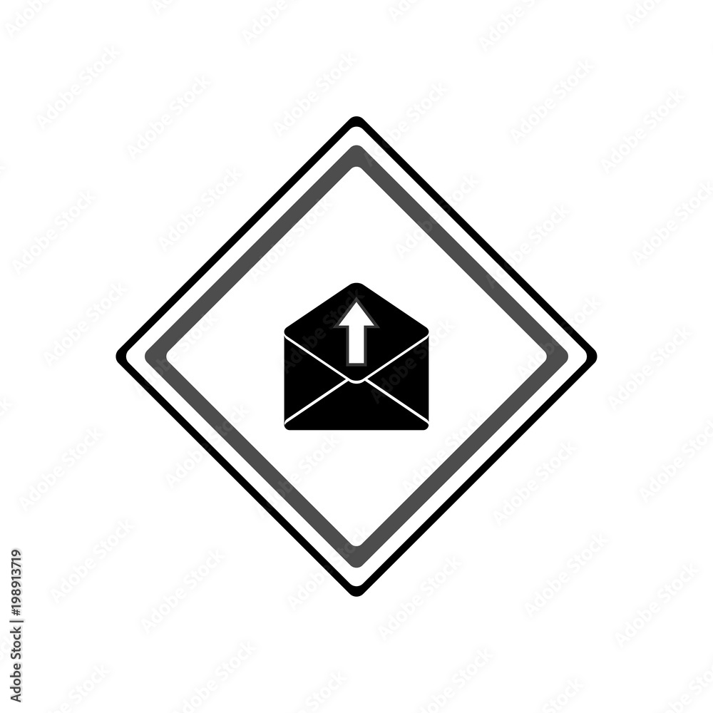 Mail icon. Vector Illustration Mail icon. Vector Illustration