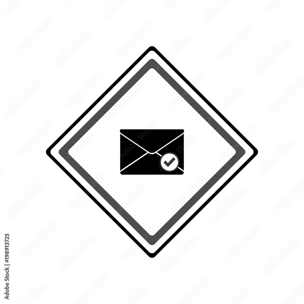 Mail icon. Vector Illustration Mail icon. Vector Illustration