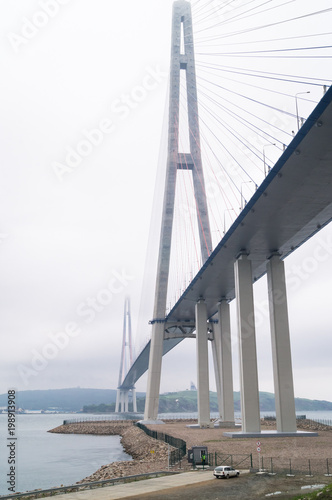 The Russky Bridge Russian Bridge is a bridge across the Eastern Bosphorus. © Aleksei