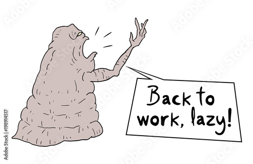 Back to work message