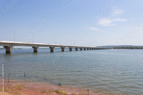 Wallpaper Mural Thep Sada Bridge The longest river bridge in the country. Torontodigital.ca