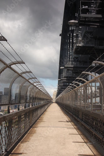 Fencing of the bridge