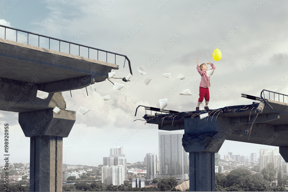 Do not let your child walking around. Mixed media Do not let your child walking around. Mixed media