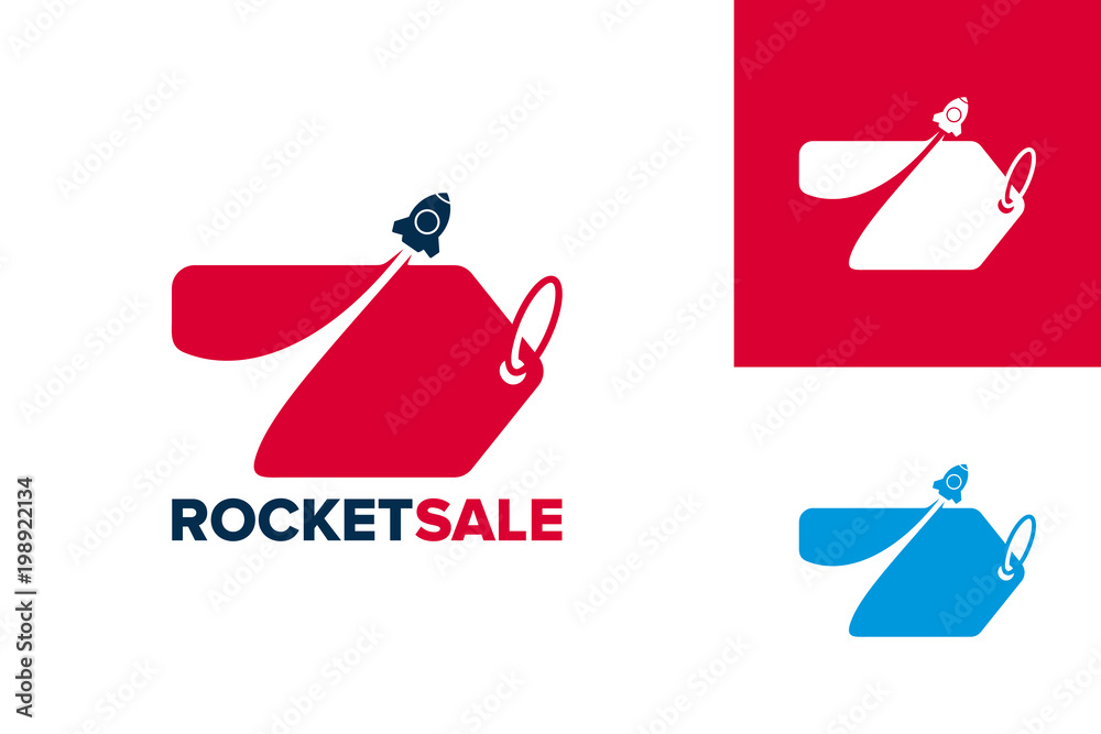Rocket Sale Logo Template Design Vector, Emblem, Design Concept, Creative Symbol, Icon Rocket Sale Logo Template Design Vector, Emblem, Design Concept, Creative Symbol, Icon