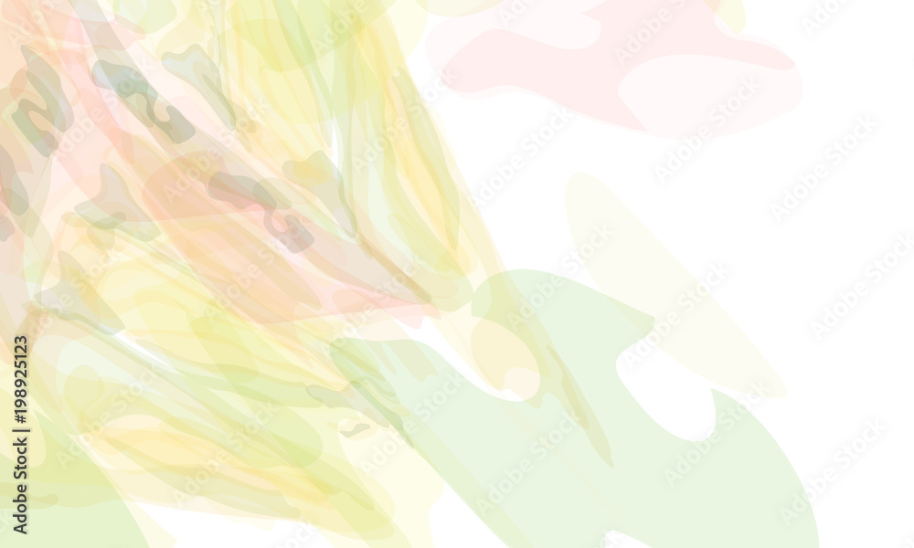Abstract colorful water color brush design pattern background.