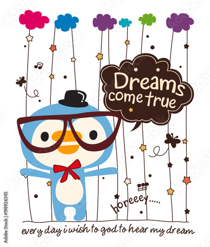 cute doodle dreams come true