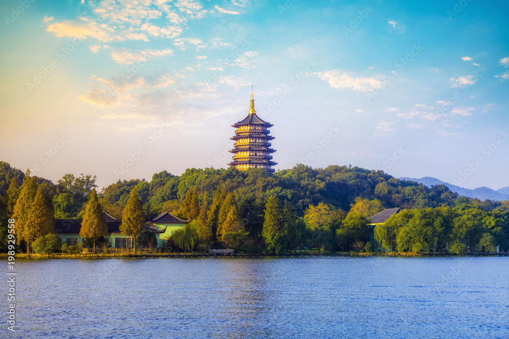 Hangzhou West Lake pagoda Scenic Area