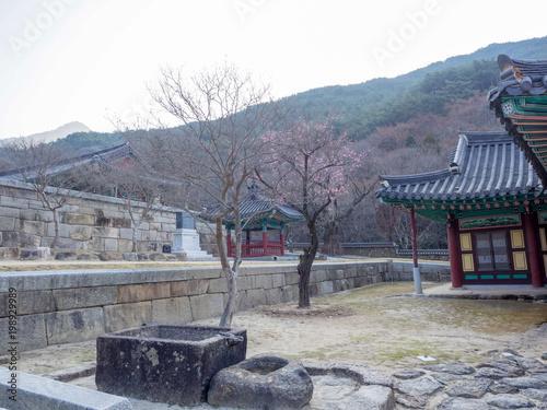 Scenery of Hwaeomsa Temple photo