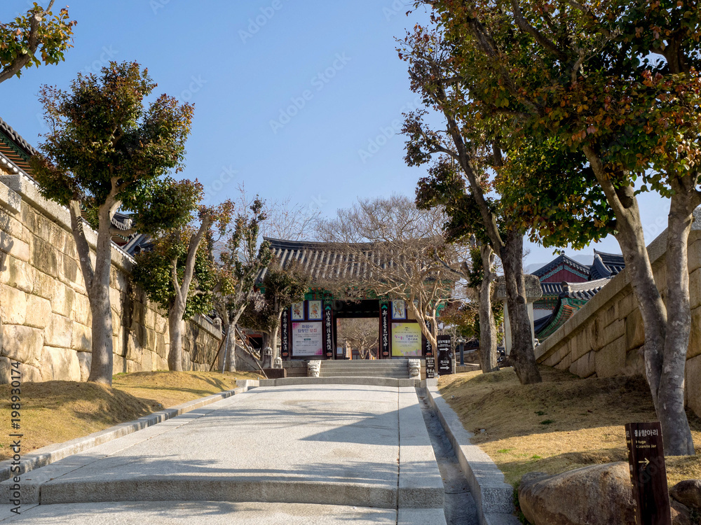 Scenery of Hwaeomsa Temple