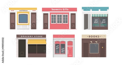 collection of shops