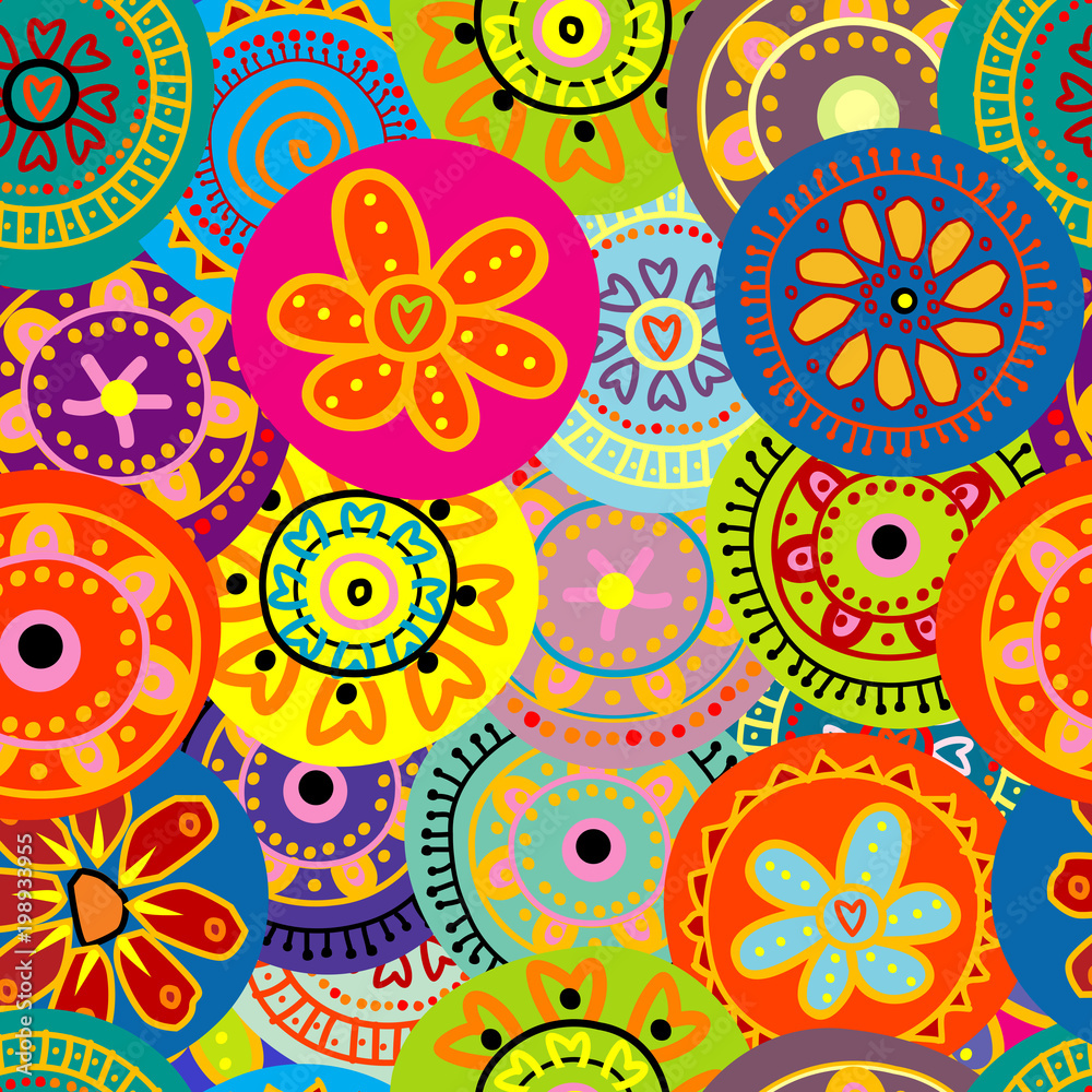 Floral seamless background Floral seamless background