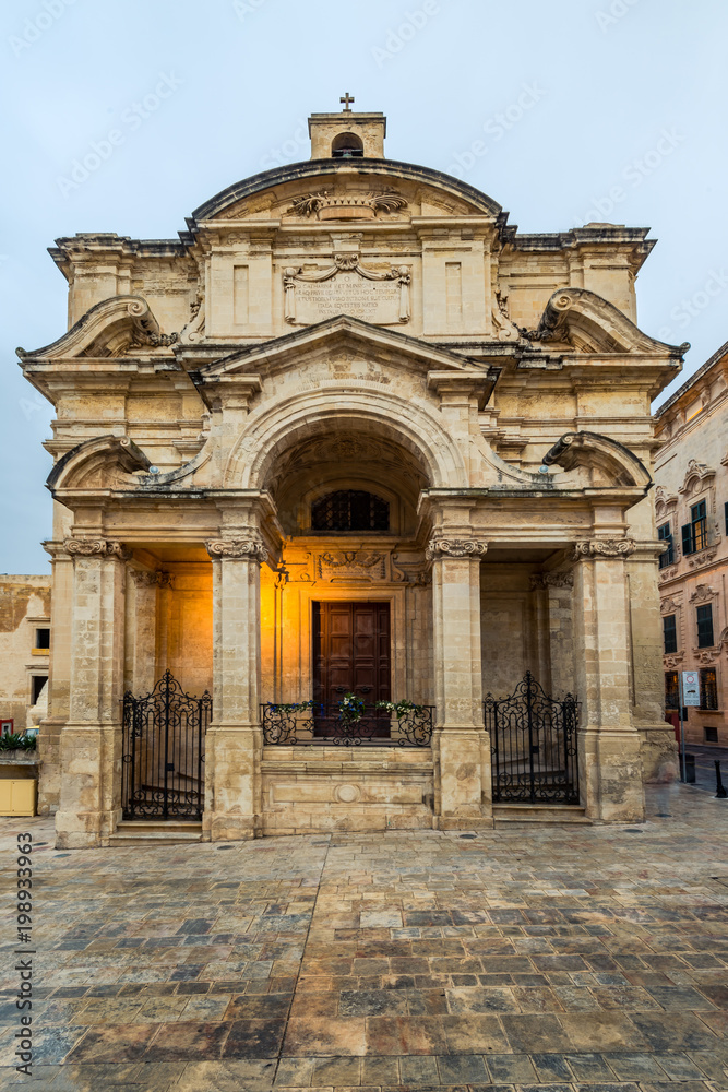 The Church of St Catherine,Valletta,Malta
