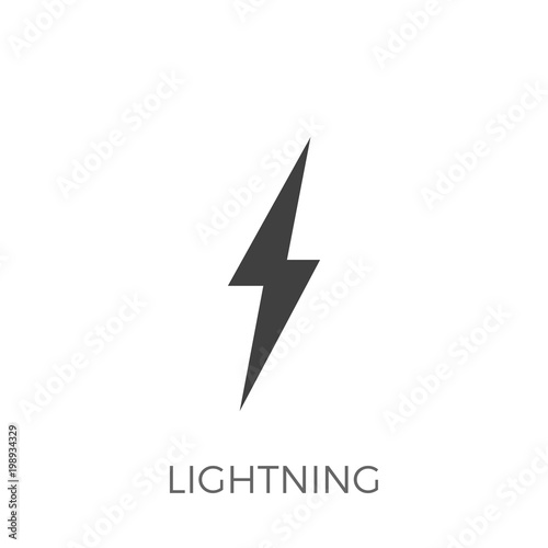 Free Download Lightning Vector Icon - GFXLoad