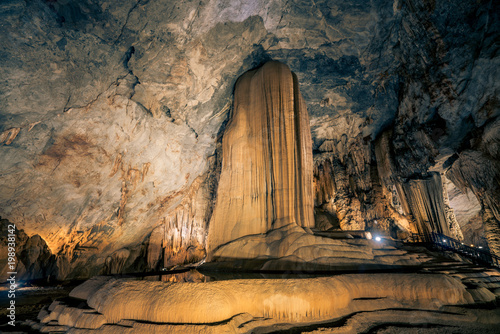 a cave in vietnam photo