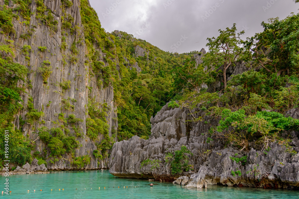 Twin Lagoon Entrance, Coron island. Palawan - Philippines