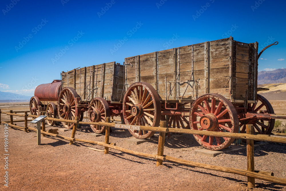 Twenty Mule Team Wagon - Death Valley