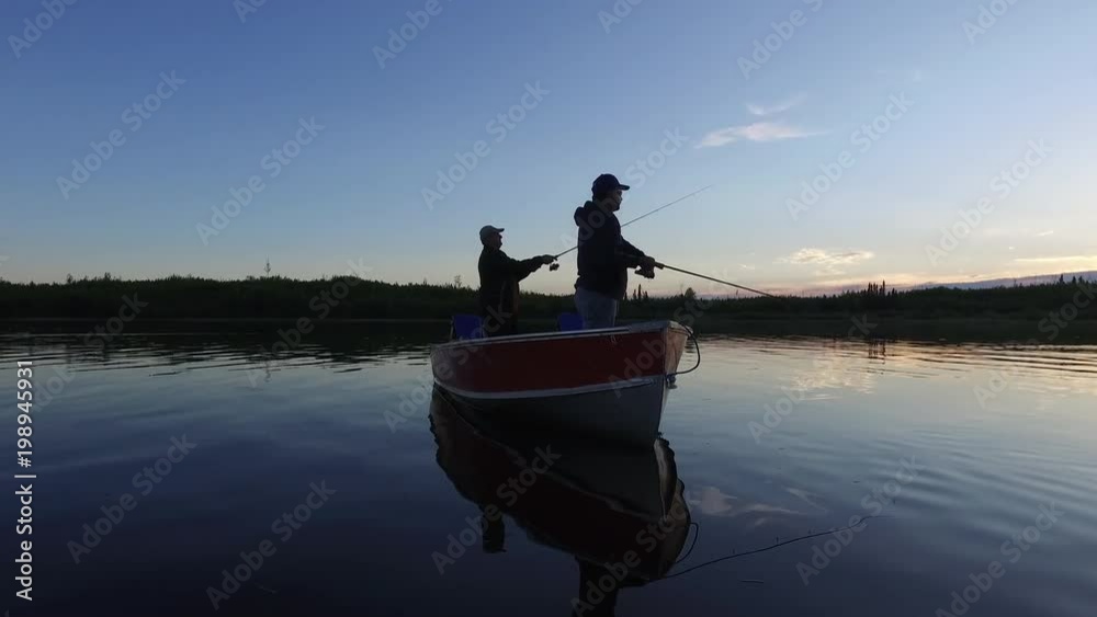 custom made wallpaper toronto digitalMen fishing at sunset