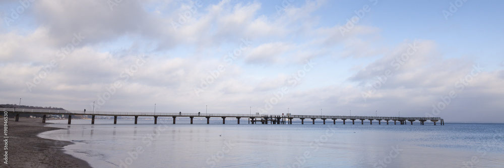 Seebrücke, Timmendorfer Strand, Ostseeküste, Lübecker Bucht, Schleswig-Holstein, Deutschland Seebrücke, Timmendorfer Strand, Ostseeküste, Lübecker Bucht, Schleswig-Holstein, Deutschland