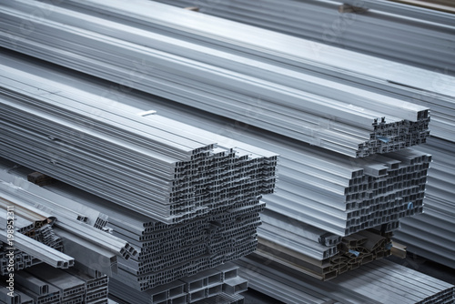 Aluminium profiles for constructions. Aluminum constructions factory