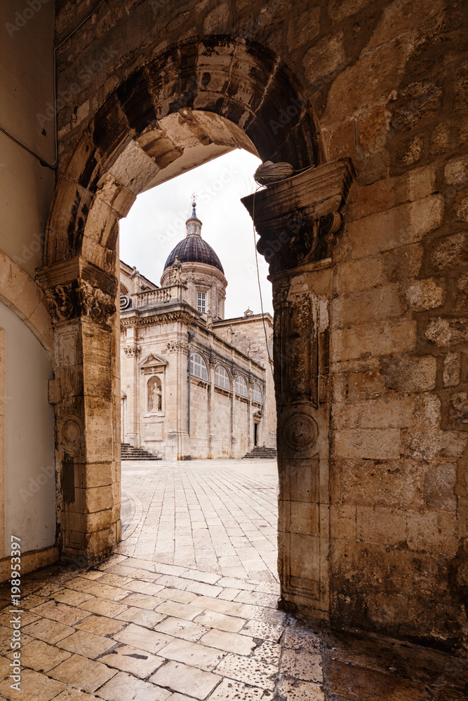 Fototapeta premium the Dubrovnik Cathedral . Croatia.